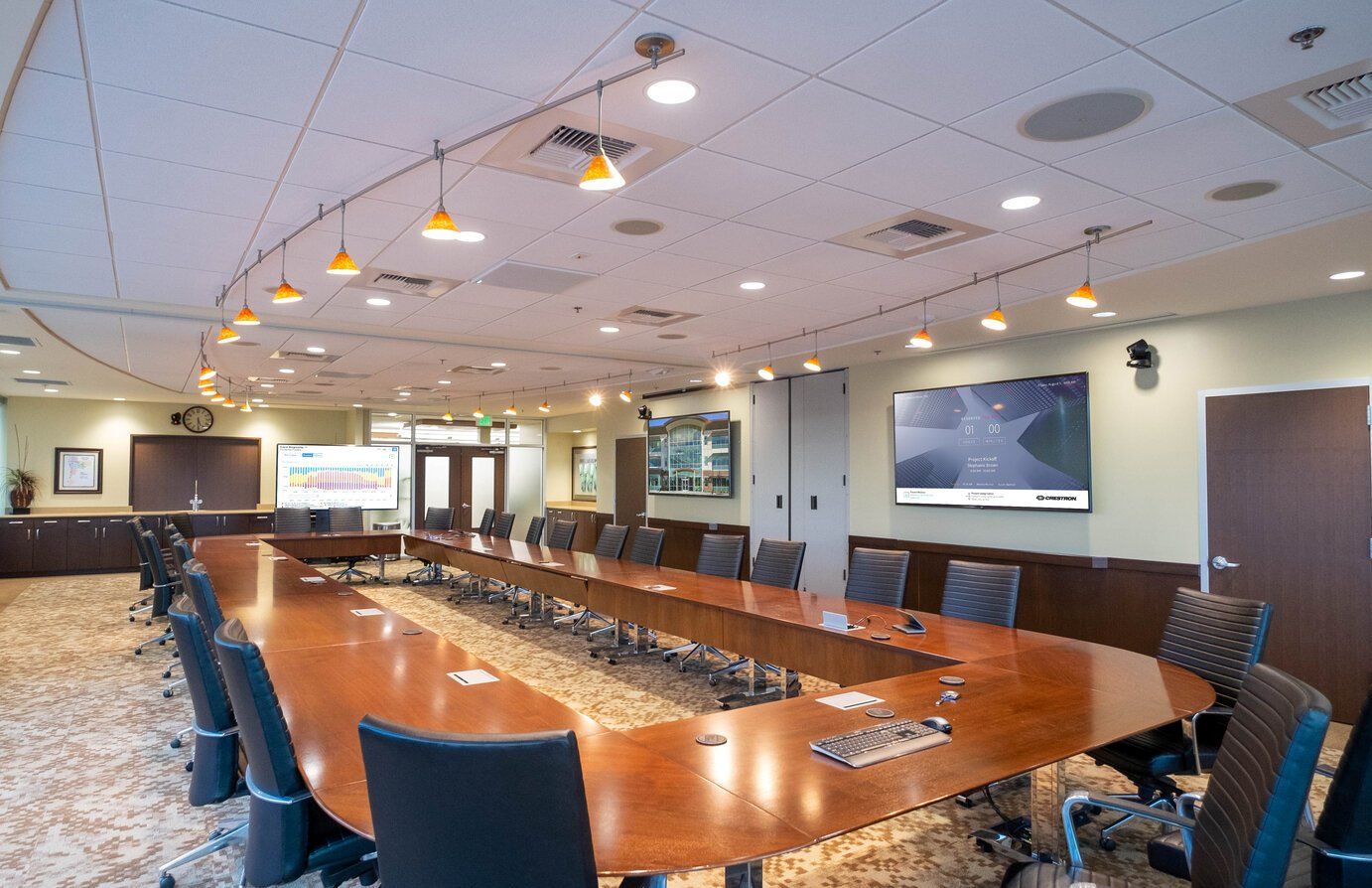 Meeting room speakers